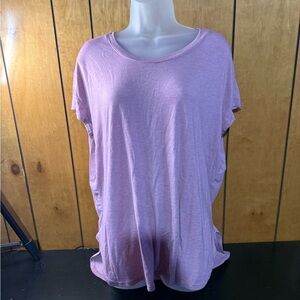 Champion Women's Short Sleeve Tee in Lavender Pink